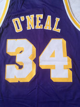 Load image into Gallery viewer, Authentic jersey Shaquille O&#39;Neal Los Angeles Lakers NBA 1996-97 Champion Vintage
