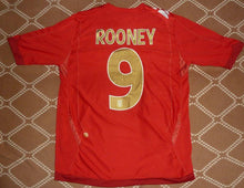 Load image into Gallery viewer, Authentic jersey Rooney #9 England Away 2006 Umbro Vintage
