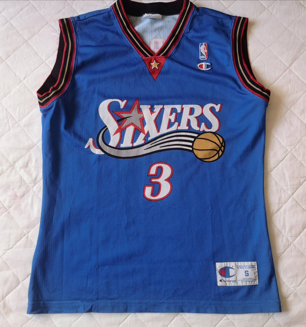 Authentic jersey Iverson Philadelphia 76ers Sixers Champion Vintage