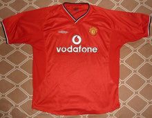 Load image into Gallery viewer, Jersey Manchester United 2000-2001 home Umbro Vintage
