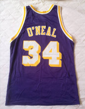 Load image into Gallery viewer, Authentic jersey Shaquille O&#39;Neal Los Angeles Lakers NBA 1996-97 Champion Vintage
