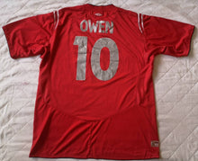 Load image into Gallery viewer, Authentic jersey Owen England 2002 Away Umbro Vintage
