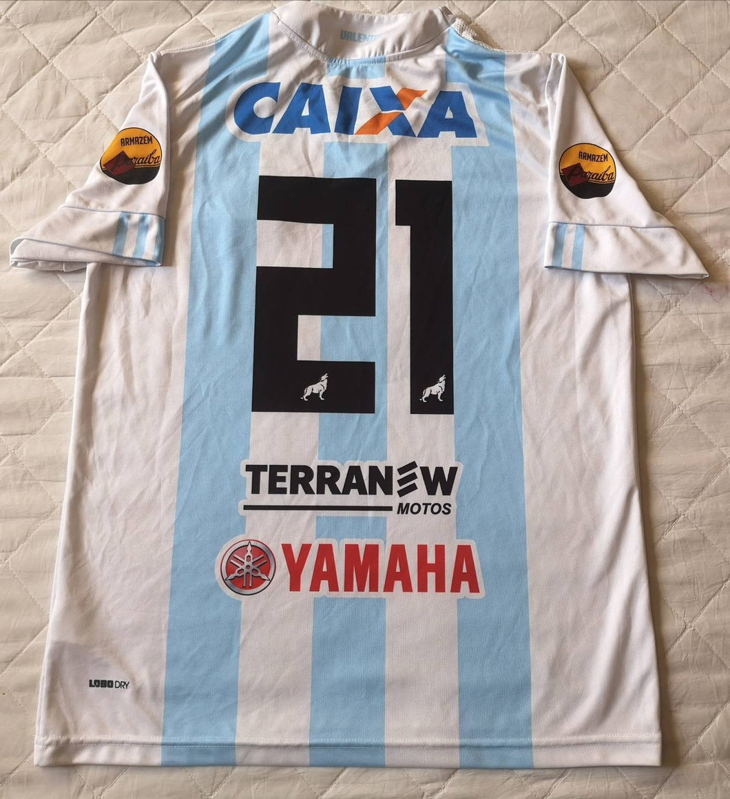 Match Worn jersey Paysandu 2018 #21 Player Issue