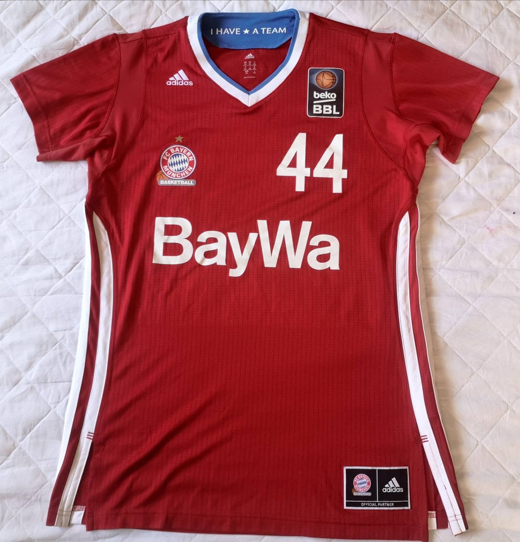 Authentic jersey Bryce Taylor #44 Bayern Munich NBA Adidas Player Issue