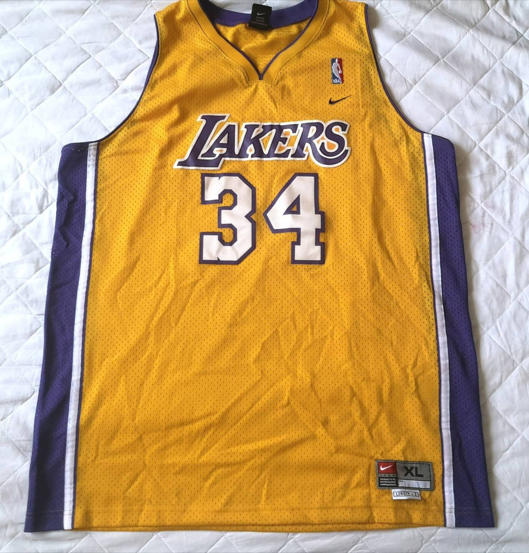 Authentic jersey Shaquille O'Neal Los Angeles Lakers NBA 1999-00 Nike Vintage