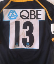 Load image into Gallery viewer, Match Worn jersey London Wasps Rugby #13 Player Issue 2011-2012 home Canterbury
