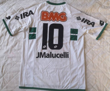 Load image into Gallery viewer, Authentic jersey JMalucelli FC Coritiba Parana 2011-2012 Banco BMG Lotto Player Issue

