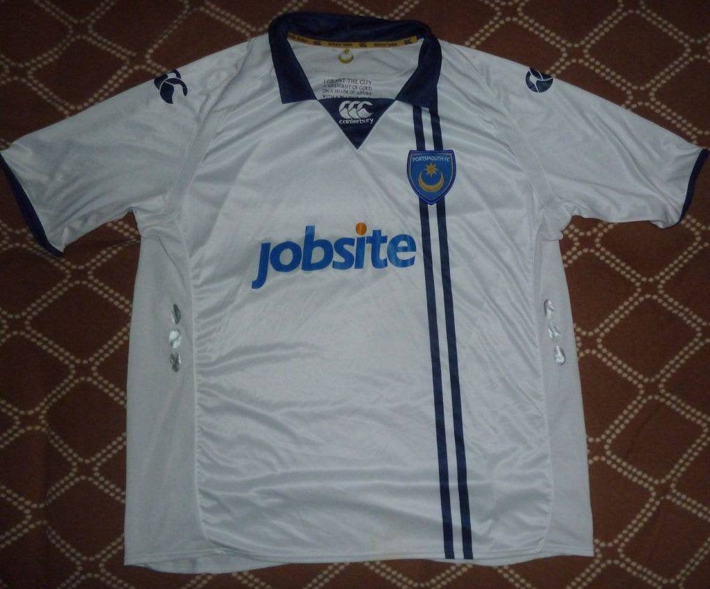 Authentic jersey Portsmouth 2009-2010 Away Canterbury