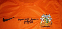 Load image into Gallery viewer, Authentic jersey Andrew Kilmartin Glenavon FC Irish Final Cup 2014 Nike Player Issue
