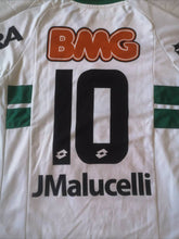 Load image into Gallery viewer, Authentic jersey JMalucelli FC Coritiba Parana 2011-2012 Banco BMG Lotto Player Issue
