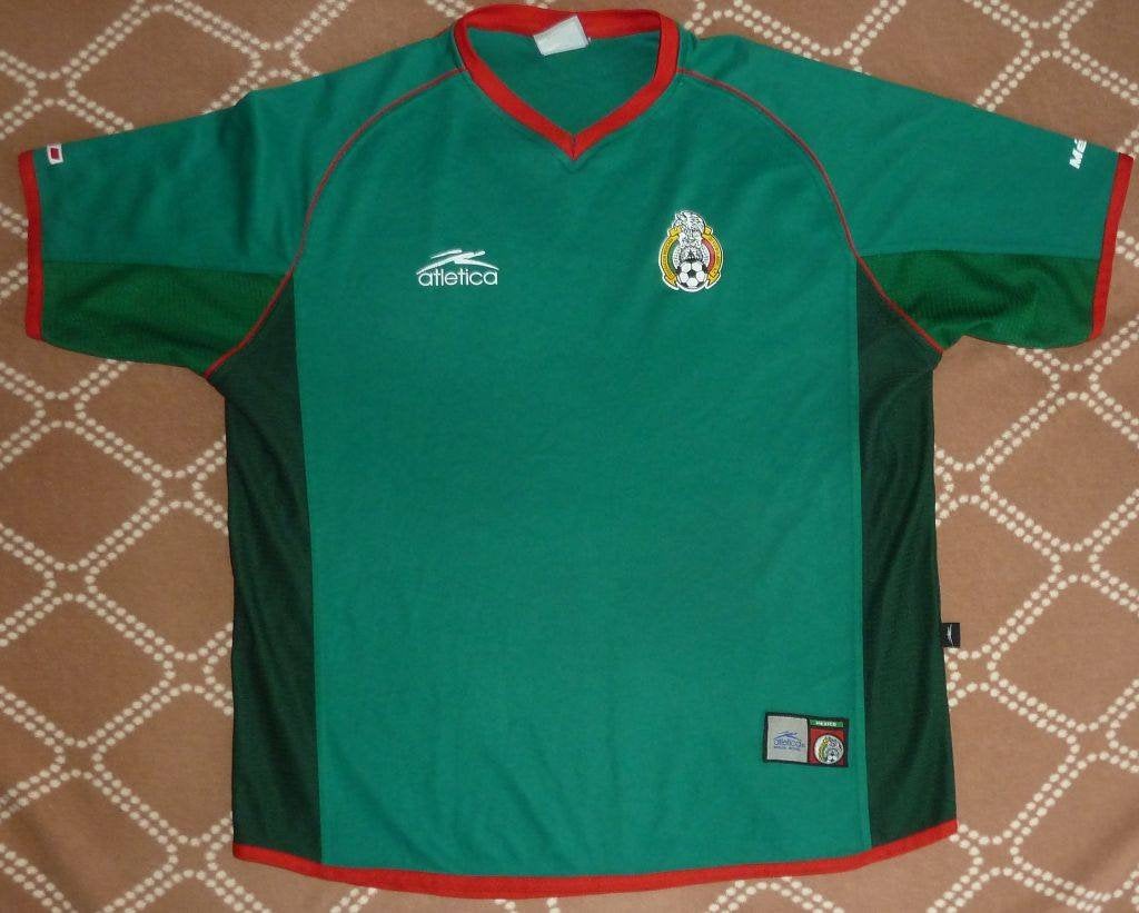 Jersey Mexico 2002 home Athletica Vintage