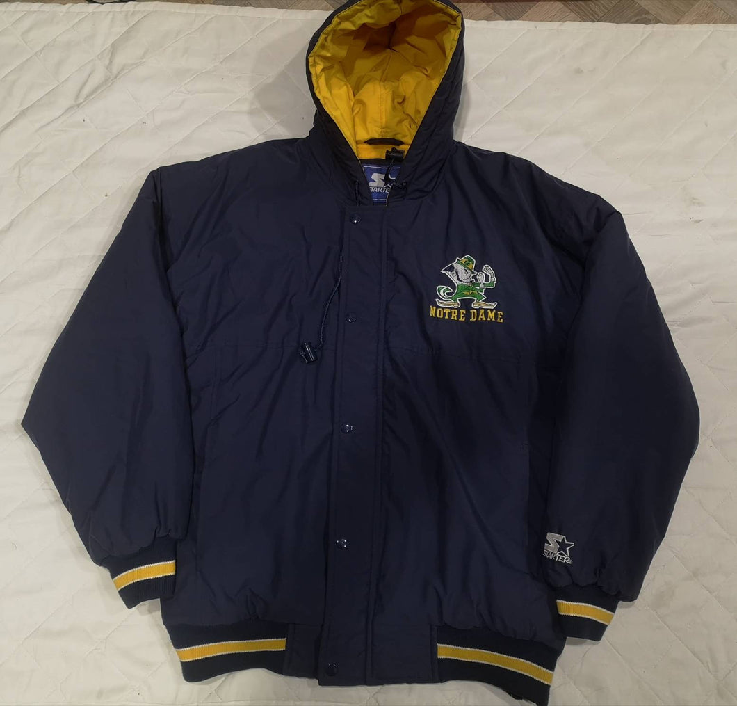Jacket University Of Notre Dame Starter Vintage