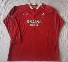 Load image into Gallery viewer, Jersey Wales Rugby 2003-2004 home Reebok Vintage
