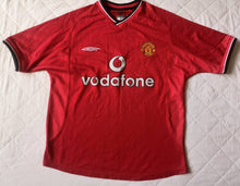 Load image into Gallery viewer, Jersey Manchester United 2000-2002 home Umbro Vintage
