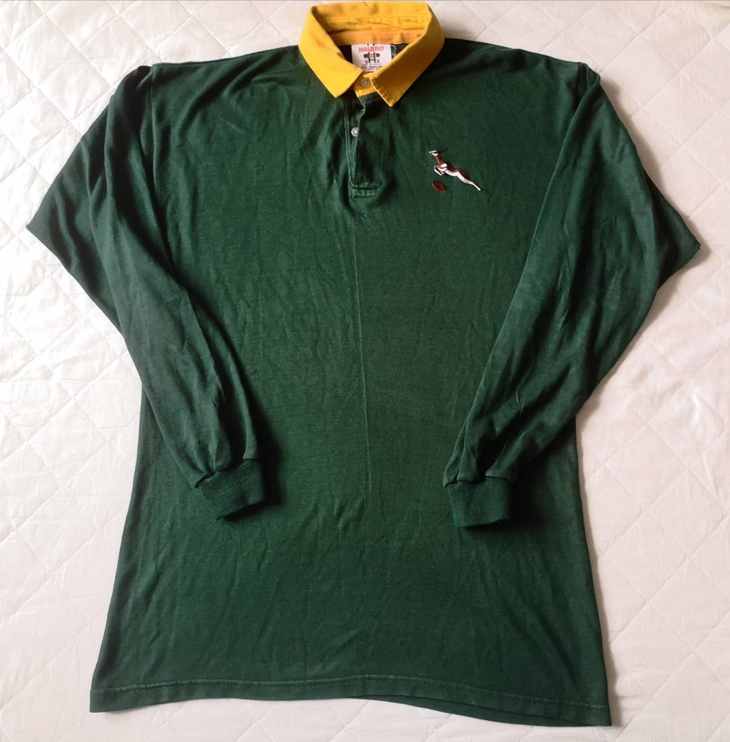 Rarely Jersey South Africa Rugby 1980's Halbro Vintage