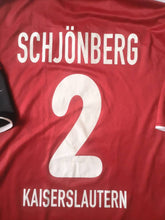 Load image into Gallery viewer, Match Worn jersey Schjönberg #2 FC Kaiserslautern Centenary Nike Vintage
