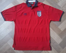 Load image into Gallery viewer, Jersey England 1999-01 Away Umbro Vintage
