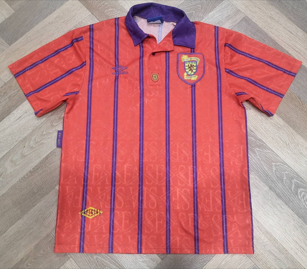 Jersey Scotland 1993-95 Away Umbro Vintage