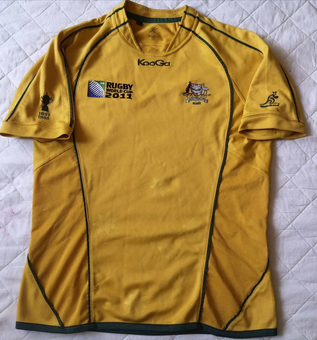 Jersey Australia Wallabies World Cup Rugby 2011 Kooga