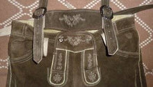 Load image into Gallery viewer, Bavarian Breeches Shorts Fuchs Lederhose Trachten Frei Von Azofarbstoffen 100% lather 1980&#39;s

