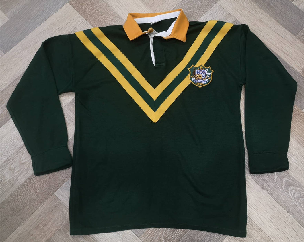 Rare Australia Rugby 1980's Acrylic Vintage