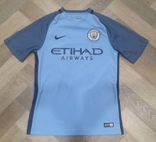 Load image into Gallery viewer, Jersey Kun Agüero Manchester City 2016-2017 home Nike
