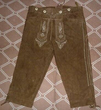 Load image into Gallery viewer, Bavarian Breeches Shorts Frei von Azofarbstoffen Vintage 1980&#39;s
