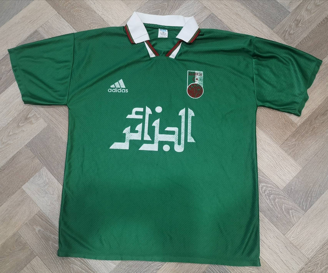 Rarely Jersey Algeria Soccer 1990's Adidas Vintage