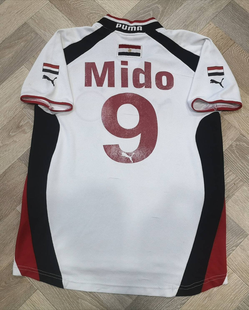 Rare Jersey Mido Egypt national team 1998-00 away Puma Vintage