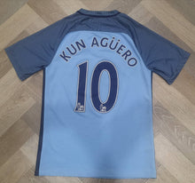 Load image into Gallery viewer, Jersey Kun Agüero Manchester City 2016-2017 home Nike
