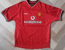 Load image into Gallery viewer, Jersey Manchester United 2000-2002 home Umbro Vintage
