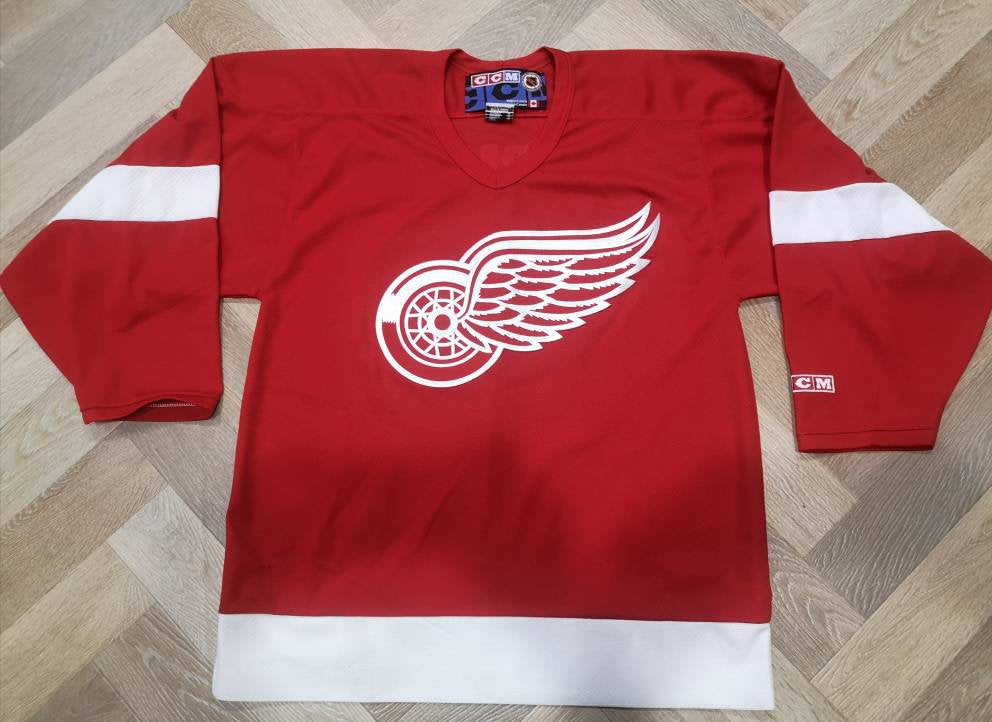 Jersey Steve Yzerman #19 Detroit Red Wings NHL Vintage