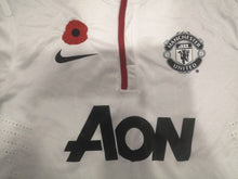 Load image into Gallery viewer, Rare Jersey Chicharito #14 Manchester United Player Issue Special Remembrance Poppy Day 2010
