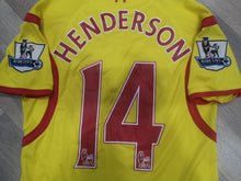 Load image into Gallery viewer, Jersey Henderson #14 Liverpool FC 2014-2015 Away

