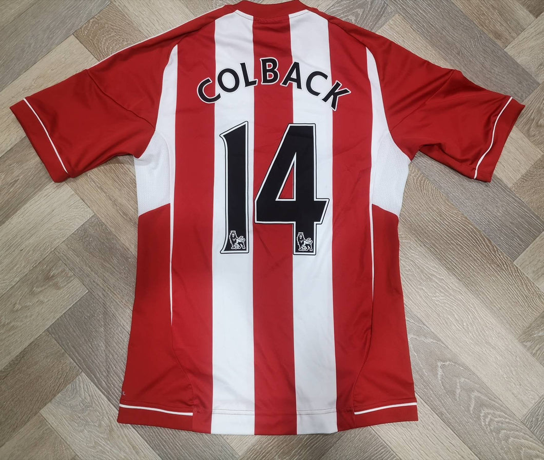 Jersey Jack Colback Sunderland FC 2012-2013 home Adidas