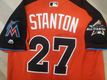 Load image into Gallery viewer, Authentic jersey Giancarlo Stanton #27 Miami Marlins MLB All Star 2017 Majestic
