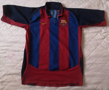 Load image into Gallery viewer, Jersey FC Barcelona 2003-2004 home Vintage
