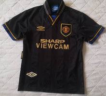 Load image into Gallery viewer, Jersey Manchester United 1993-95 away Umbro Vintage
