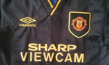 Load image into Gallery viewer, Jersey Manchester United 1993-95 away Umbro Vintage
