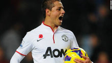 Load image into Gallery viewer, Rare Jersey Chicharito #14 Manchester United Player Issue Special Remembrance Poppy Day 2010
