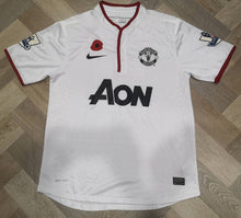 Load image into Gallery viewer, Rare Jersey Chicharito #14 Manchester United Player Issue Special Remembrance Poppy Day 2010
