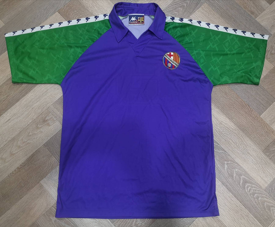 Rare Jersey FC Barcelona  Junior #5 1992-95 Kappa Vintage