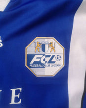 Load image into Gallery viewer, Jersey Müller #17 FC Luzern 1996-97 home Player Issue Vintage
