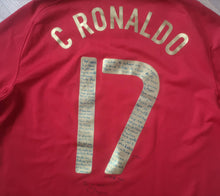 Load image into Gallery viewer, Jersey Cristiano Ronaldo #17 Portugal 2007-2009 home Nike Vintage
