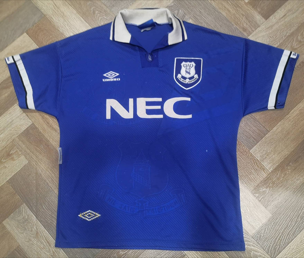 Jersey Everton FC 1993-95 home Vintage