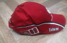 Load image into Gallery viewer, Rare Authentic Casquette Michael Schumacher Ferrari Formule 1, World Champion 7*

