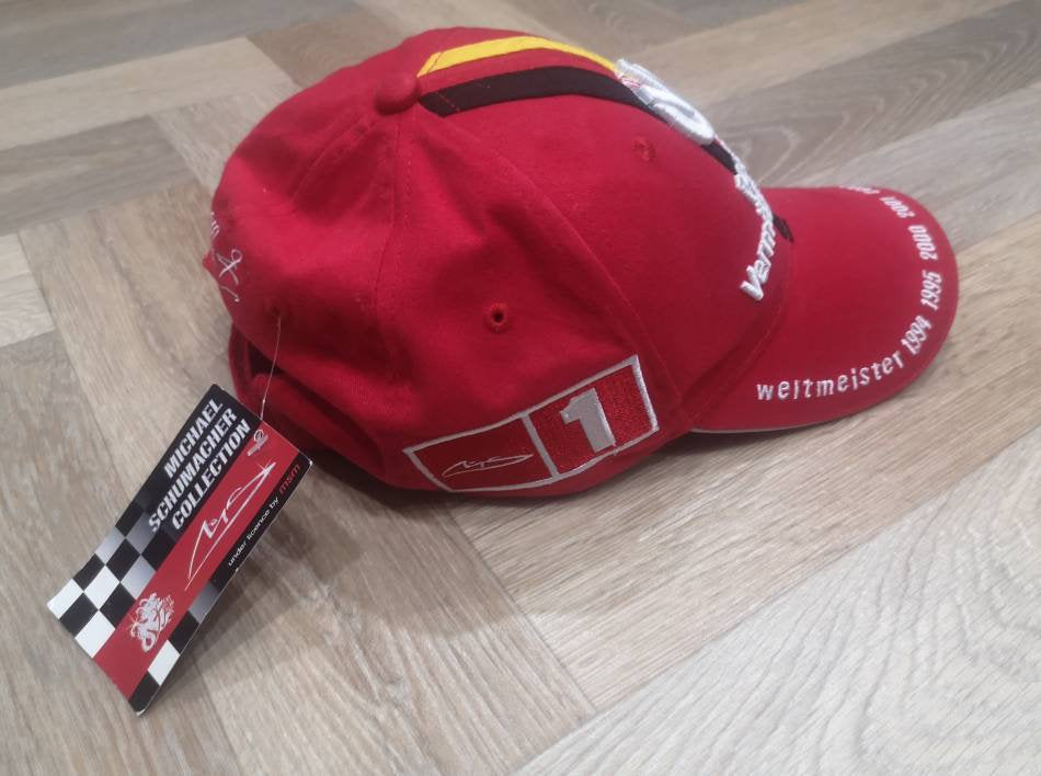 Casquette Michael Schumacher Ferrari Formule 1