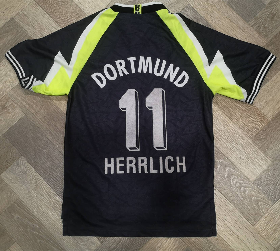 Jersey Herrlich #11 Borussia Dortmund 1995-96 away Vintage