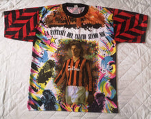Load image into Gallery viewer, Vintage t-shirt Van Basten Milan AC 1980&#39;s
