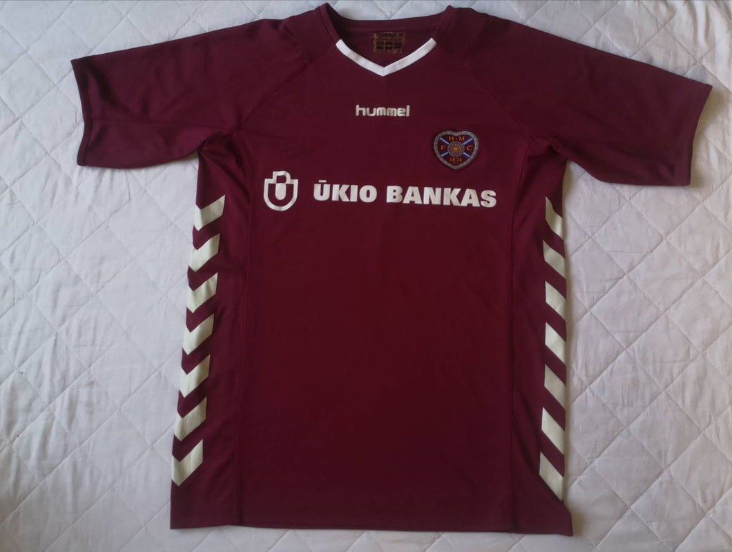 Jersey Heart Of Midlothian FC 2005-06 home Vintage